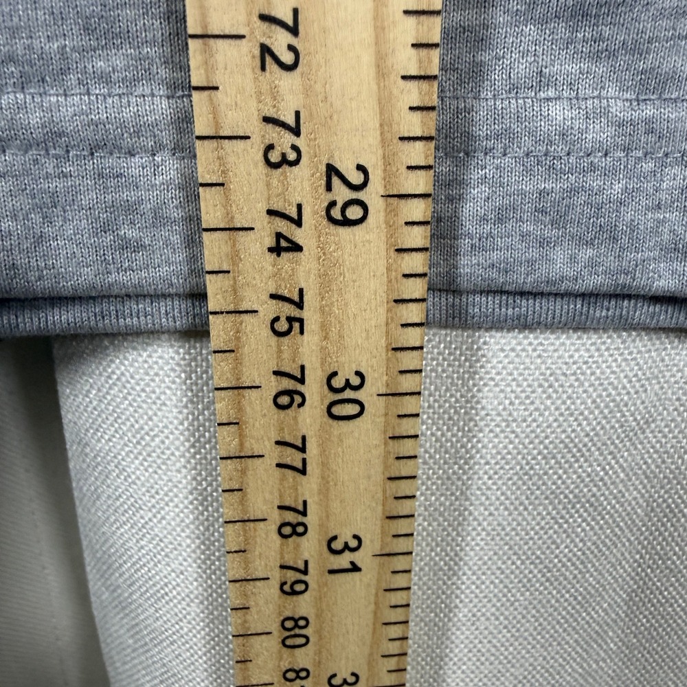 IZOD Saltwater Men Sz Medium Short Sleeve Cotton Blend Graphic T-Shirt Gray - Picture 4 of 5